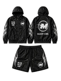 MDG Black Windbreaker Set