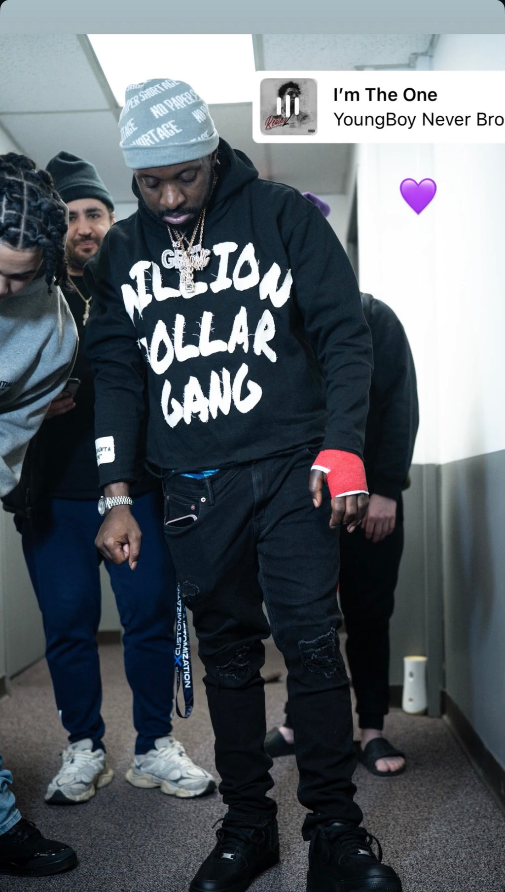 Ballin Ain't A Crime Hoodie